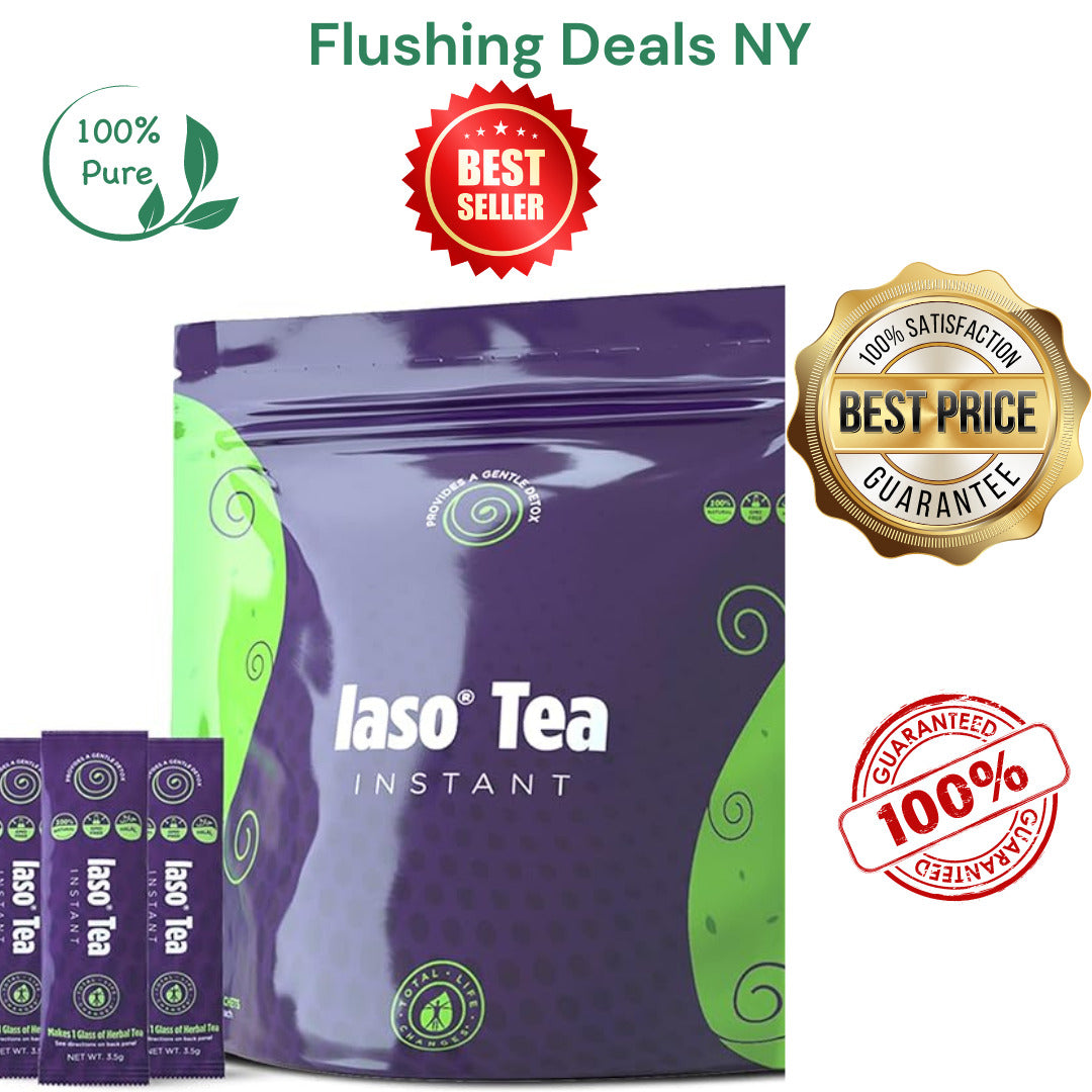 25 Sachets 100% Original IASO Natural Detox Instant Tea – HelloYoung