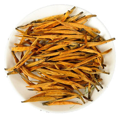HelloYoung Yunnan Fengqing Big Golden Needle Tea Big Single Bud Black Chinese Tea 100g