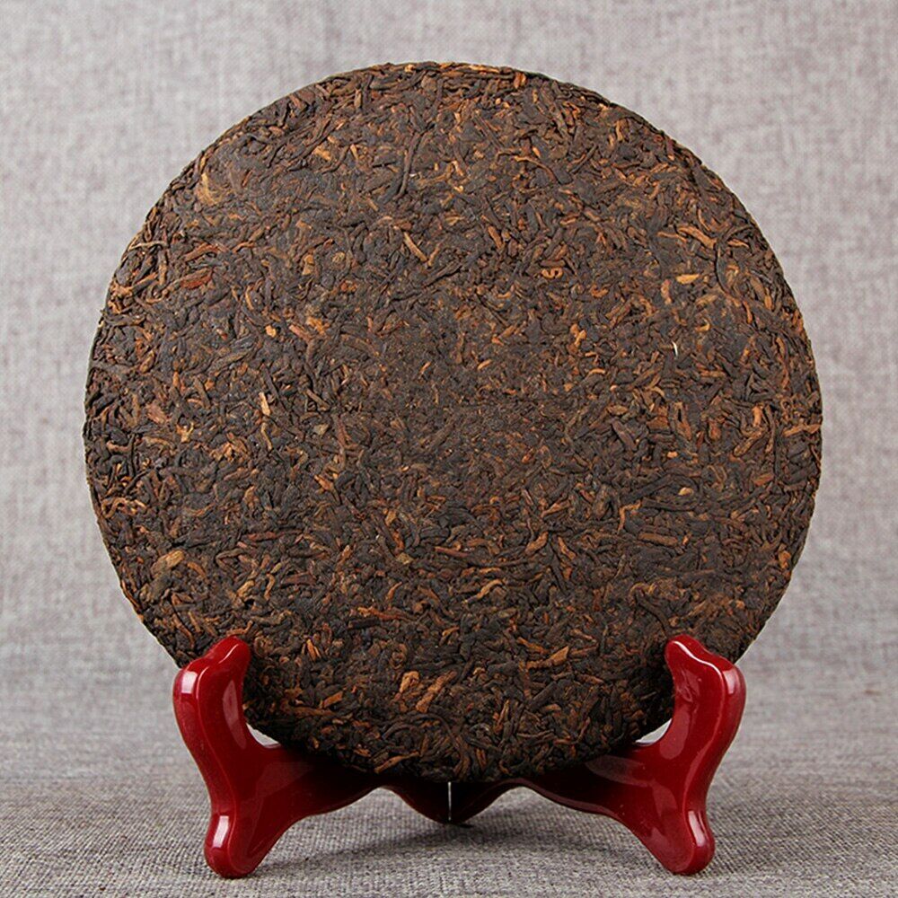 HelloYoung Premium Old Tree Ripe Puer Menghai Old Banzhang Ripe Pu-erh Tea 357g