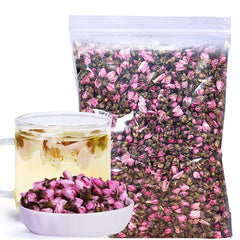 HelloYoung Ecology Tea Chinese Dried Peach Flower Tea Bulk Peach Blossom Fresh Health Care
