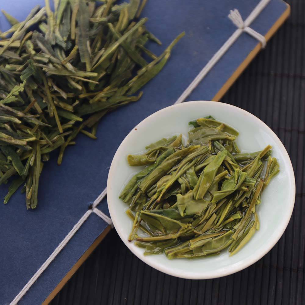 HelloYoung Chinese Dragon Well Green Tea Loose leaf Longjing Lung Tea Ching 250g/8.8oz