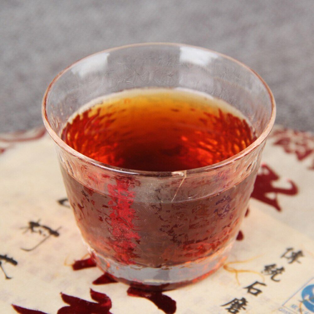 HelloYoung Premium Old Tree Ripe Puer Menghai Old Banzhang Ripe Pu-erh Tea 357g