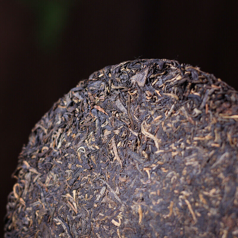 HelloYoung Ancient Tree Cha Pu Erh Tea 0432 Ba Jiao Ting Li Ming Puer Pu Er Tea Cake 357g