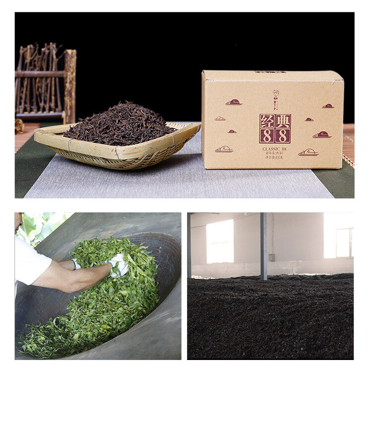 DR. PU'ER TEA Classic 88 Old Tea Pu-erh Tea Loose  400g Ripe Puer Shu Box
