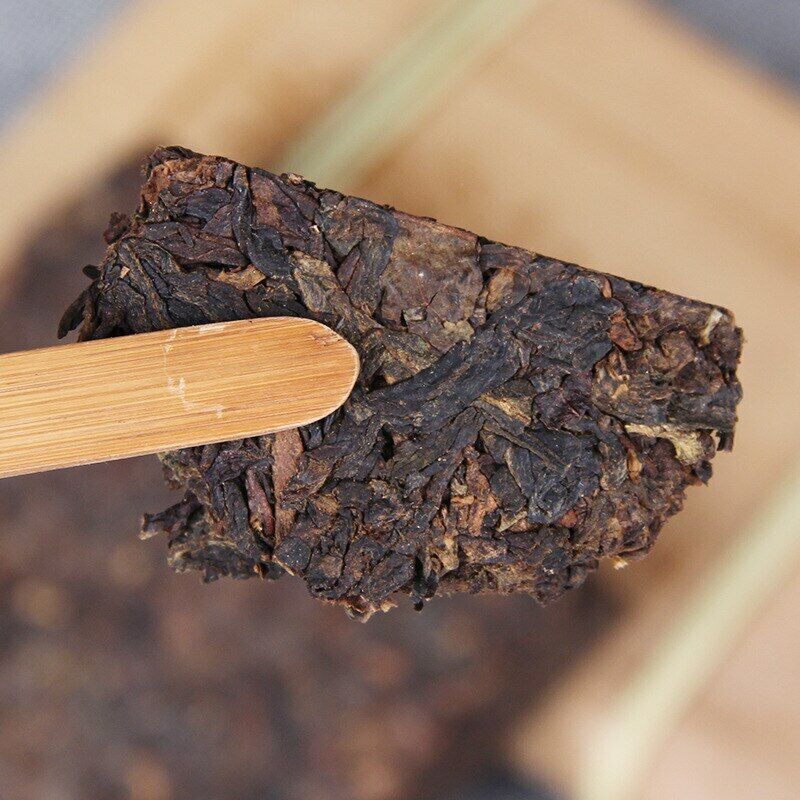 HelloYoung Top-grade Island Old Tree Puer Tea Arbor Fragrant Tea Brick 500g Aged Ripe Puerh