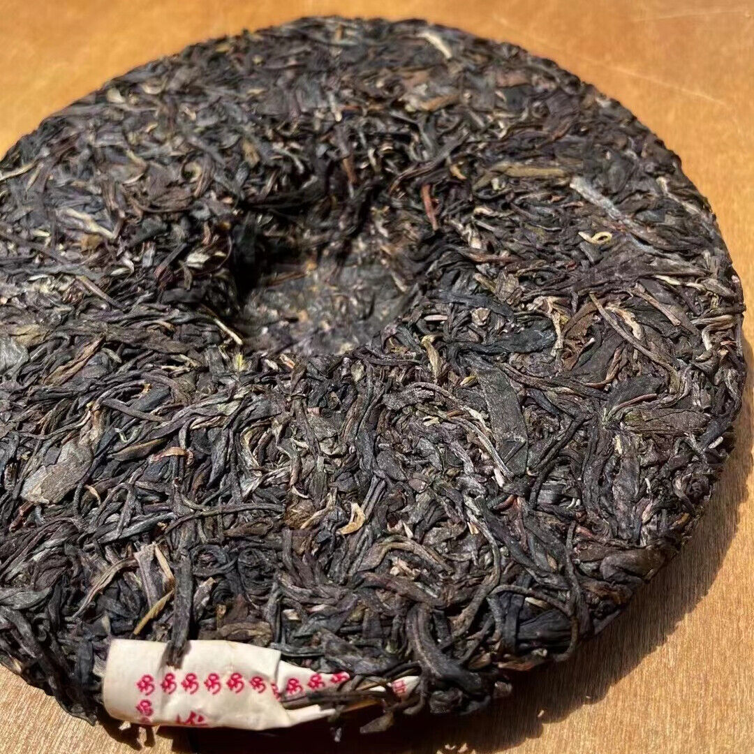 357g Yunnan Pu-erh Old Tea Cake Banzhang Aged Pu'er Cake Tea Puerh Raw Tea