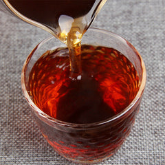 HelloYoung Yunnan Menghai Qizi Cake Tea Collection Ripe Puer Shu Puer Tea 357g