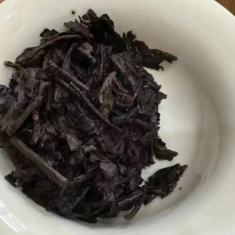 Yunnan Aged Pu-erh Tuo Tea 1980 Chongshi Aged Puer Tuocha Old Puerh Raw Tea 500g