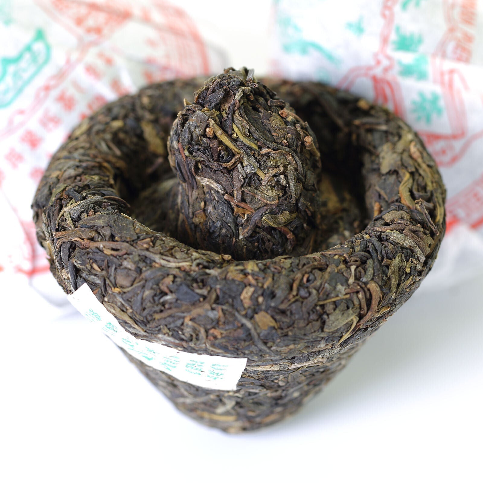 HelloYoung Year 250g Puerh Puer Pu'er Tea Lucky Dragon Mushroom Shape Tuo Cha Raw Cake