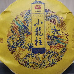 HelloYoung Small Dragon Pillar * TAETEA Menghai Dayi Pu-erh Tea Ripe Puer Tea 357g
