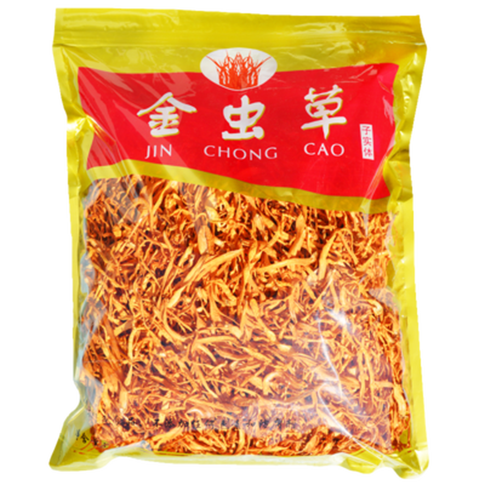 HelloYoung 500g Organic Cordyceps Sinensis Dried Mushroom Top Chinese Tradition Medicine