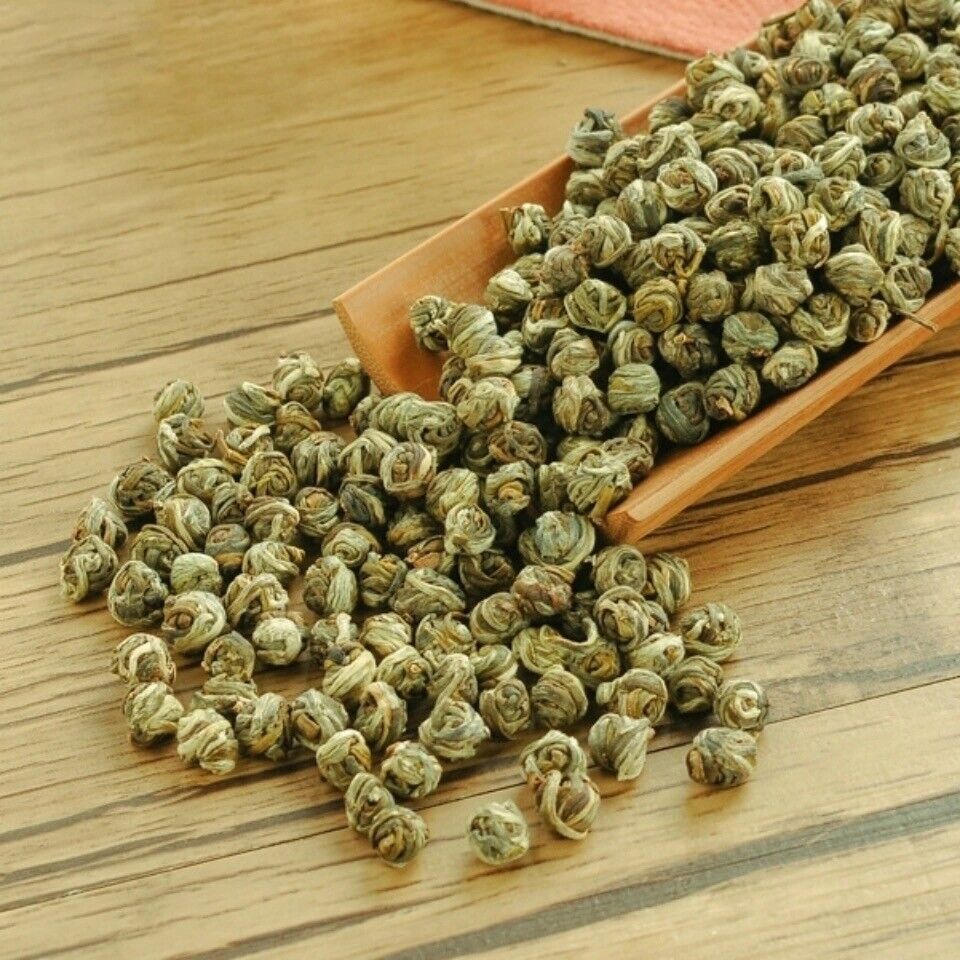 HelloYoung Premium Jasmine Dragon Pearl Ball Tea Puer King Chinese Flower Green Tea