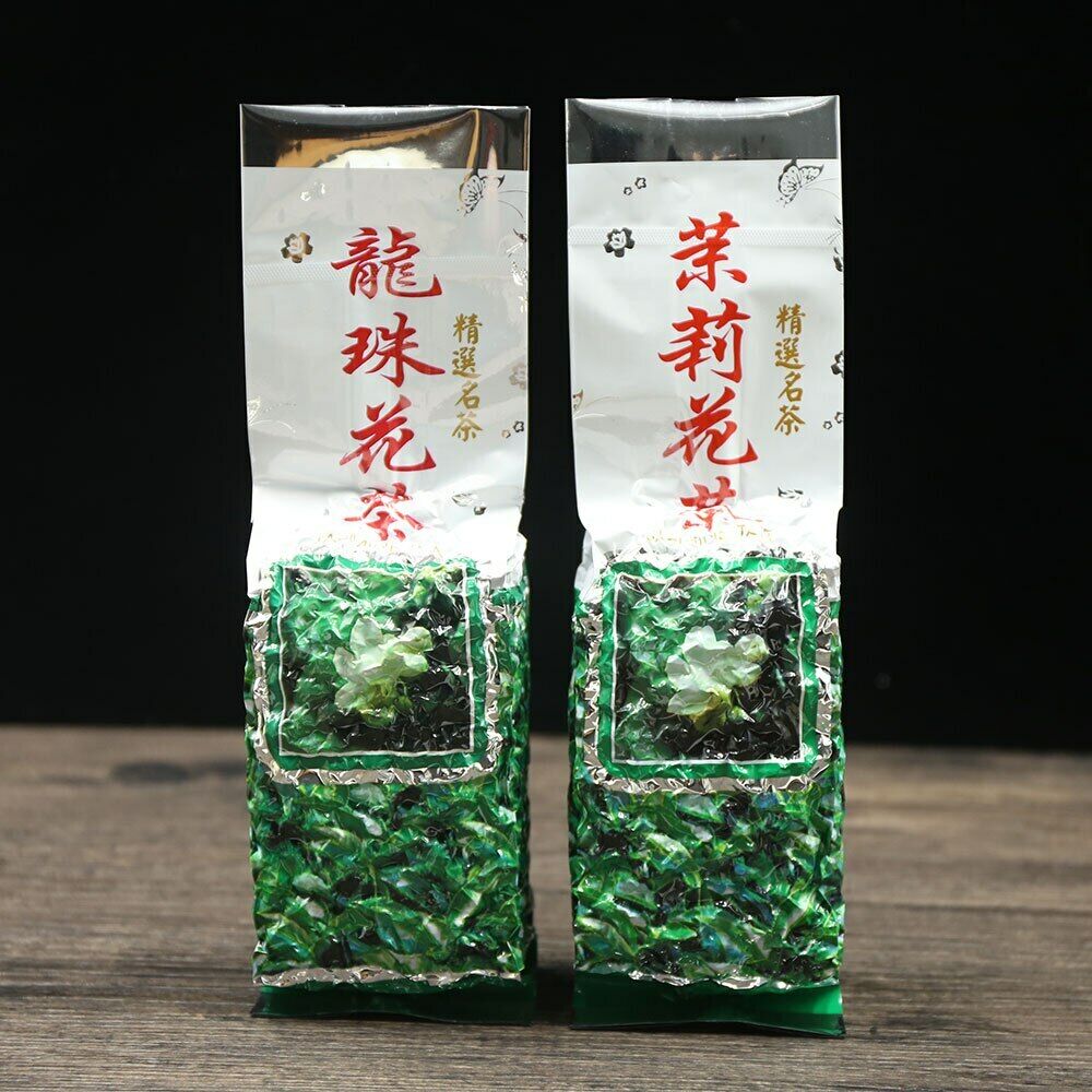 HelloYoung Jasmine Flower Tea Natural Jasmine Pearls Fresh Dragon Pearl Green Tea