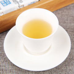 HelloYoung Chinese Sun-dried Nectar Fragrance White Tea Mini Compressed Tea 100g