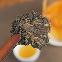 HelloYoung Puwen Yunya Chinese Tea Banquet Collection Cake Old Raw Puer Tea Puerh 400g