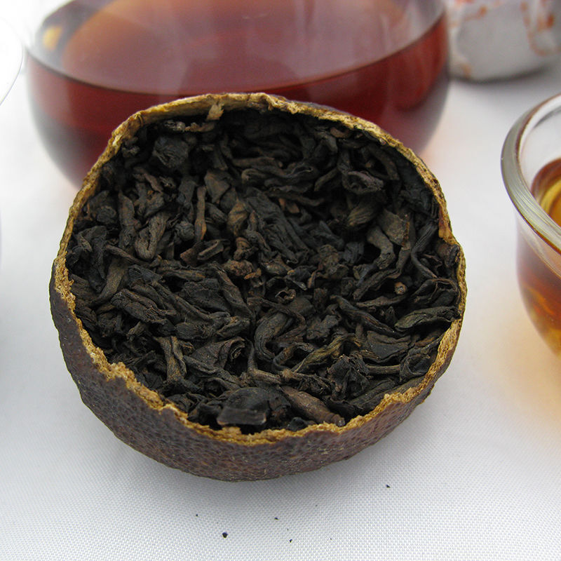Orange PuErh Tea Yuxiang 8685 Chinese Loose Leaf Ripe Pu-erh Tea Slimming Tea