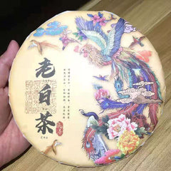 350g Old White Tea Fuding High Mountain Aged White Tea Cake Gongmei White Tea