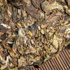 HelloYoung Zhongcha Tea Top-gradeWhite Tea Cake 5901 Classical Old Tree White Tea 357g