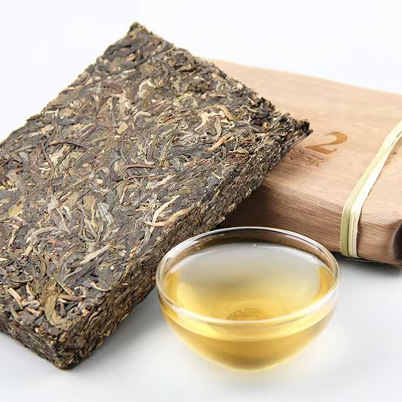 250g Yunnan Raw Pu-erh Tea Brick Menghai 8582 Ancient Tree Puerh Tea Green Tea