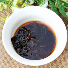 HelloYoung yr Ripe Pu-erh Tea Loose Tea China Yunnan Shu Puer Bag Packaging 250g/8.8oz