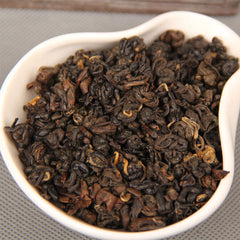 HelloYoung Dianhong Black Tea Feng Qing Hong Luo Black Tea Loose Leaf Yunnan