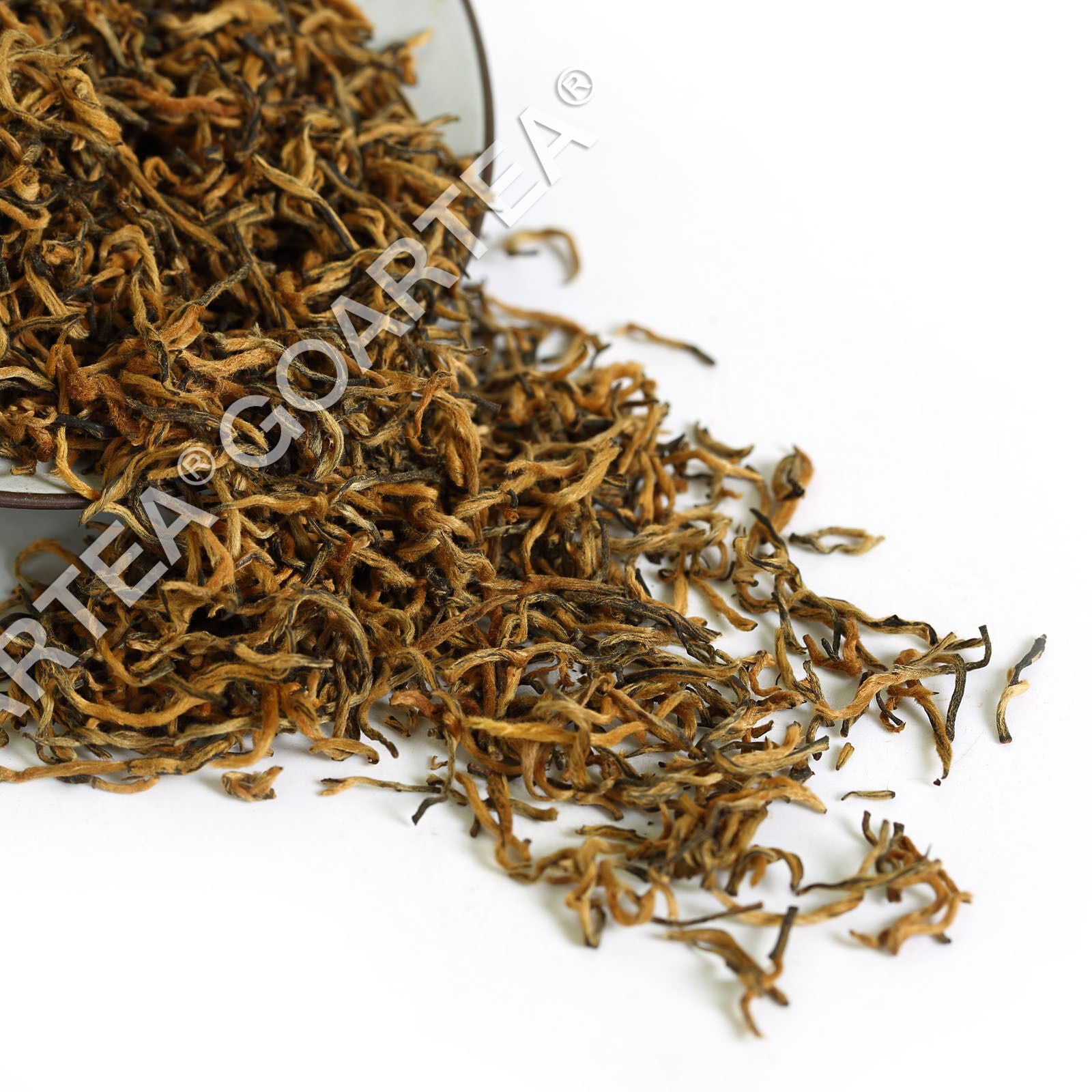 HelloYoung TeaHELLOYOUNG 100g Supreme Wuyi Jinjunmei Eyebrow Black Tea Loose Golden-Buds