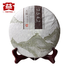HelloYoung Menghai Dayi 7542 Pu'er Tea Cake Chinese Yunnan Puerh Pu-erh 357g Raw Puer