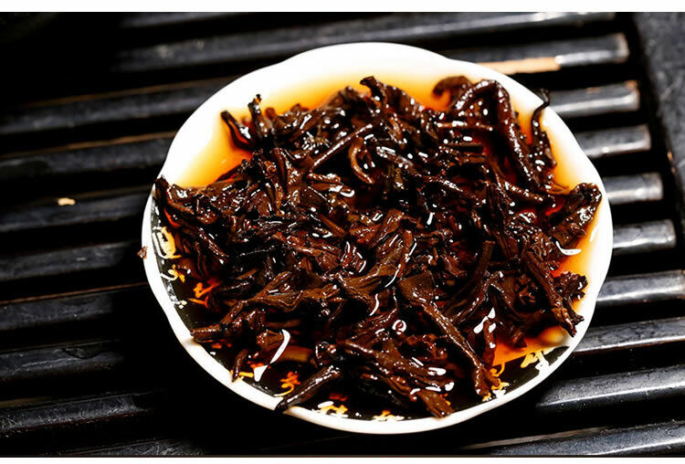 "Red Dragon" Menghai Golden Buds Ban Zhang Ripe Puer Tea Shu Pu-erh 357g