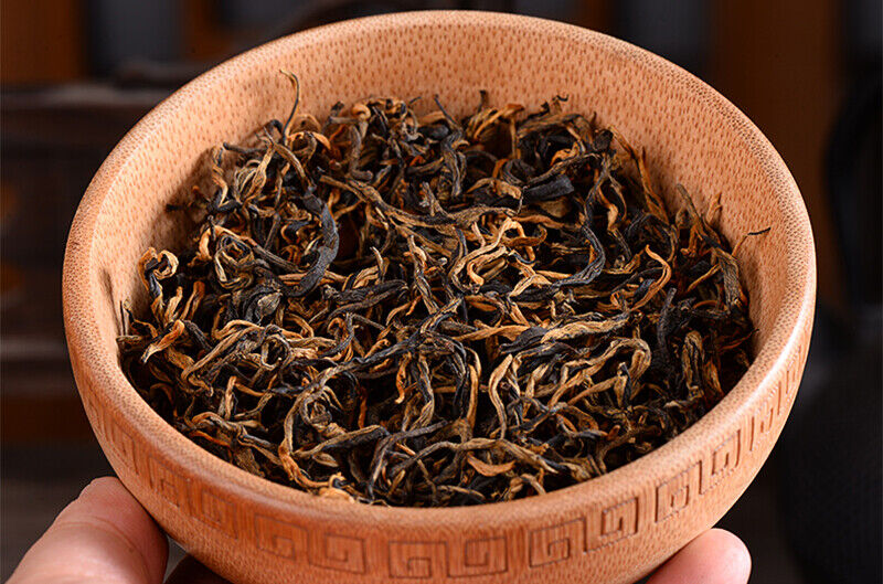 HelloYoung TeaChinese Tea Black Tea FengHetang Dian Hong Yunnan Dianhong Maofeng Tea 500g