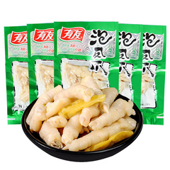 5 Youyou Chinese Pickled Pepper Chicken Feet Snack Chinese Spicy Snacks 有友泡椒凤爪