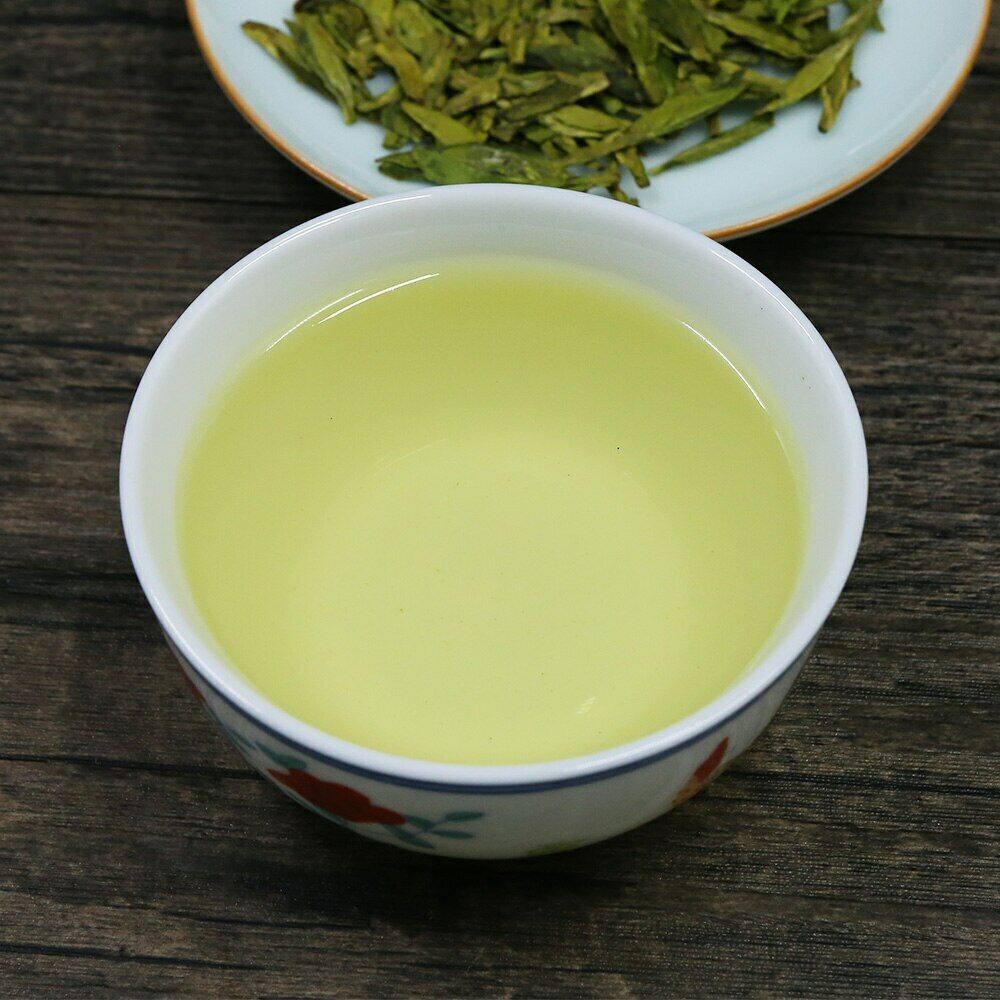 HelloYoung Xihu Longjing Chinese Green Tea 100g Dragon Well Green Tea Lung Ching