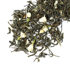 HelloYoung HELLOYOUNG Premium Fujian Jasmine Silver Green Tea Chinese Loose Leaf YinHao Tip