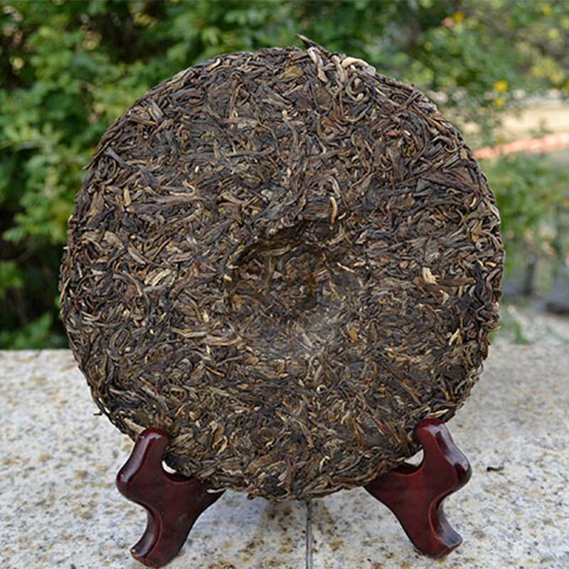 HelloYoung LaoTongZhi Haiwan 9928 Raw Pu Erh Batch 121 Old 357g Shen Puer
