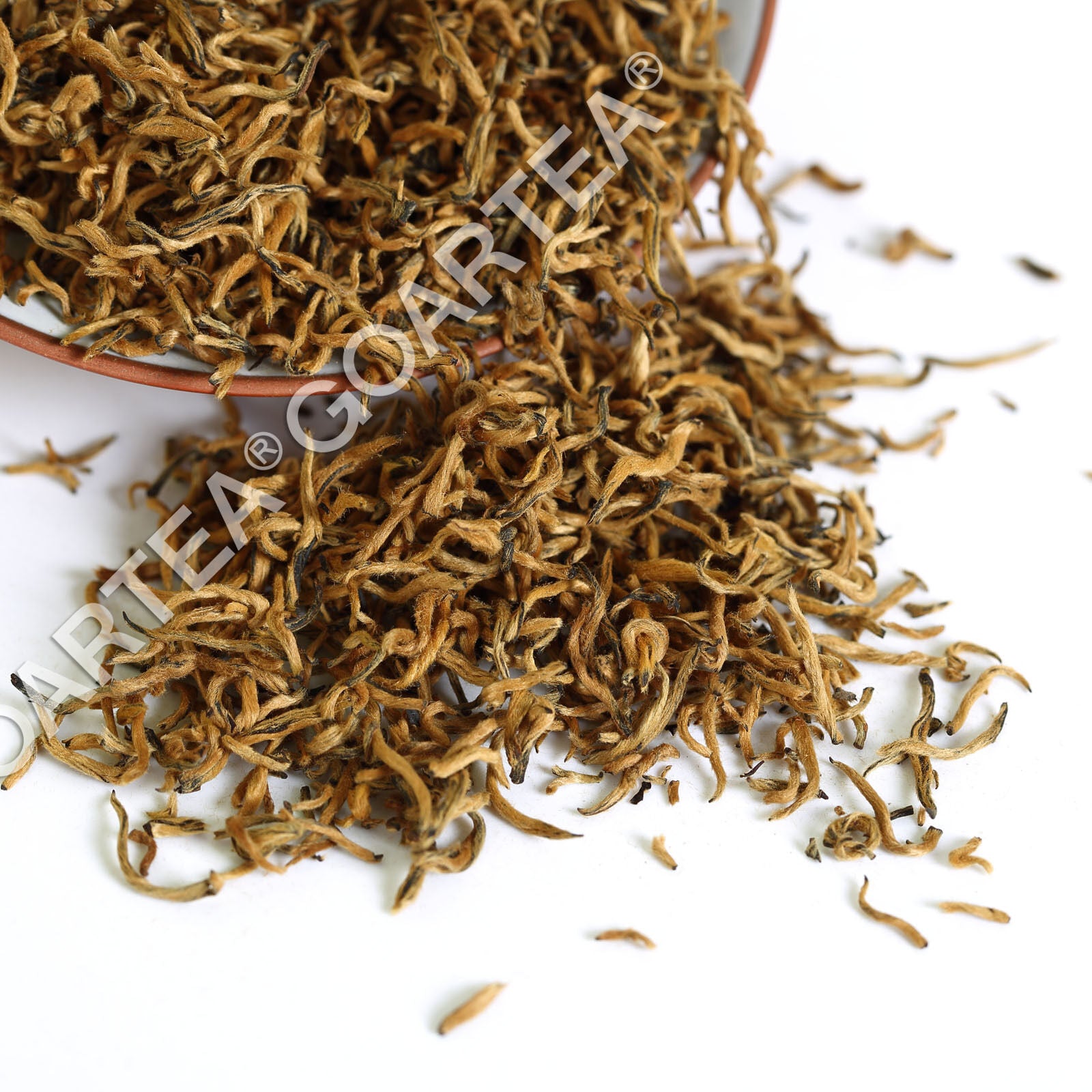 HelloYoung Tea50G 5Pcs*5g Nonpareil Supreme Organic Jinjunmei Golden Bud Eyebrow Black Tea