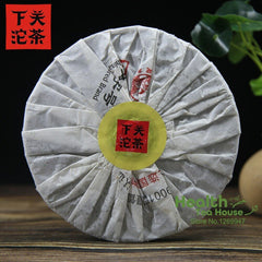 HelloYoung Xiaguan Aged Puer Tea Gao Yuan Chen Sheng Puerh Iron Puer Tea Cake 357g