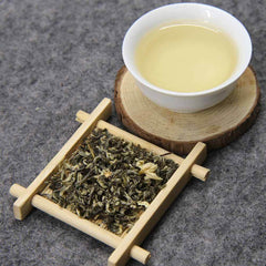 HelloYoung Jasmine Flowers Mix Green Tea Jasmine Scented Flower Tea Organic Loose Leaf
