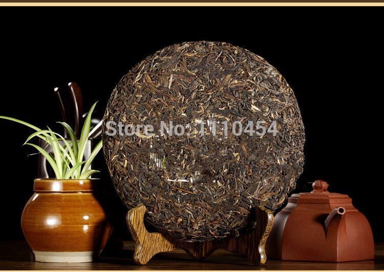 HelloYoung Cha Tea Old Green Pu Er Tea Health Care Tea Puer Naturally Organic Pu-erh 357g