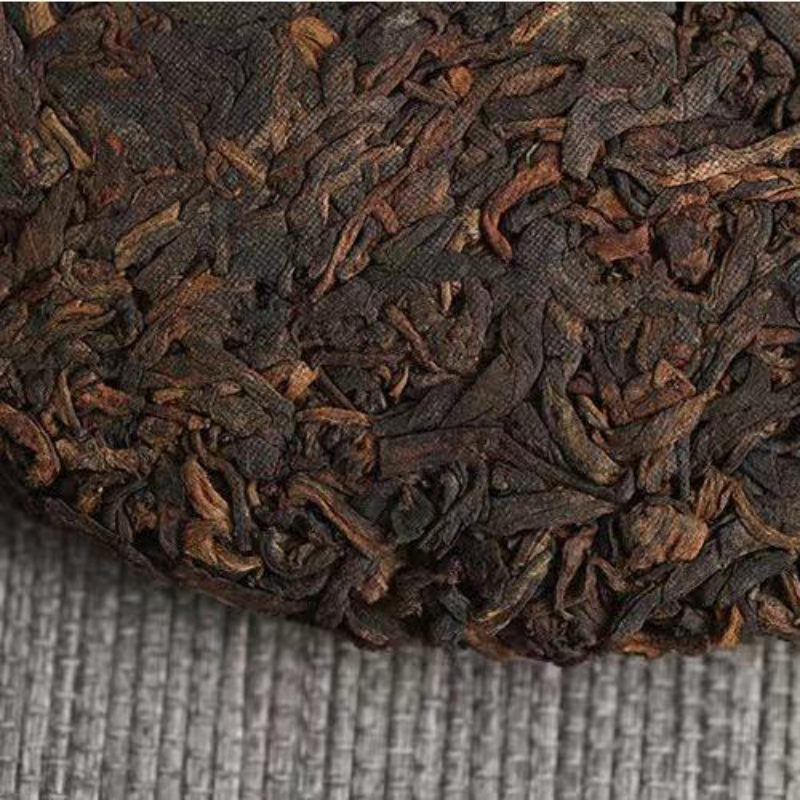 Yunnan Cooked Puerh Tea Top Old Tree Pu-erh Ripe Tea Cake Natural Pu'er Tea 357g