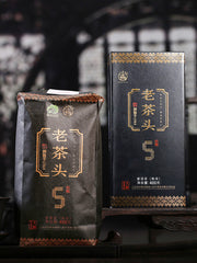 HelloYoung LAO CHA TOU * Ba Jiao Ting Pu-erh Pu'er 5 Years Aged Puer Tea 400g Ripe Cha