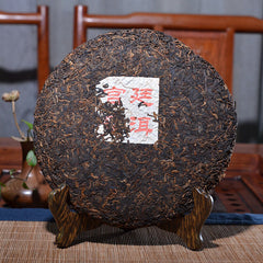 HelloYoung Yunnan Bulang Mt. Palace Pu-erh Golden Buds Pu'er Ancient Tree Puer Tea 357g