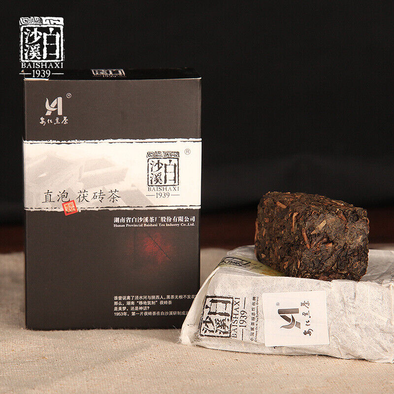 HelloYoung 240g Top Instant Assorted Black Tea Brick Anhua Dark Tea Fu Cha Healthy Drink