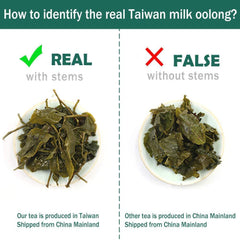 HelloYoung 2023 FullChea Milk Oolong Tea Taiwan High Mountain Jin Xuan Tea Milky 113g