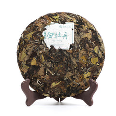 HelloYoung China Tea Organic Fuding Supreme Bai Mu Dan White Peony Cake White Tea 330g