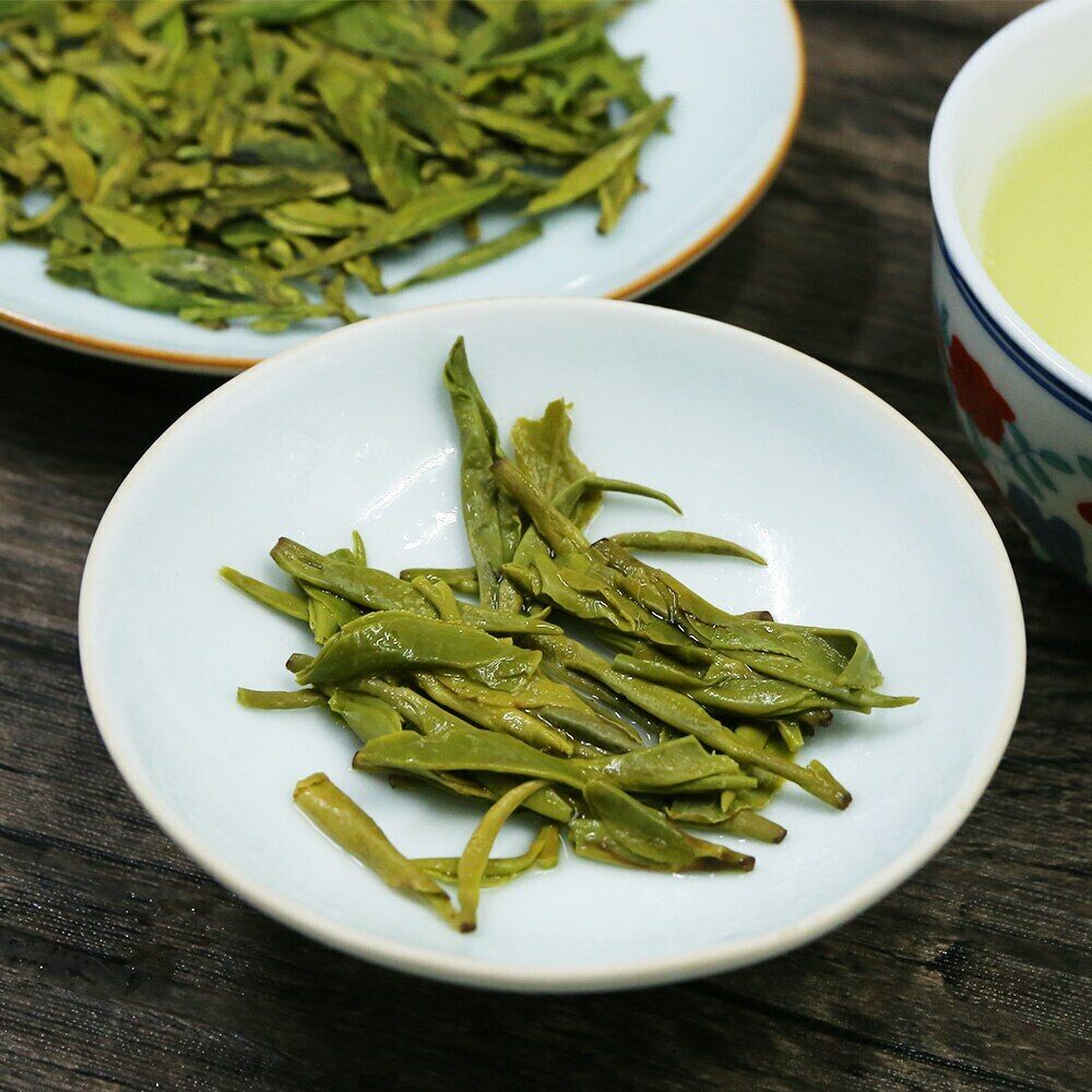 HelloYoung 2023 Xihu Longjing Chinese Green Tea 100g Dragon Well Green Tea Lung Ching