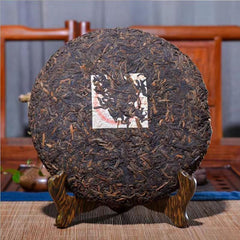 Yunnan Old Pu-erh Cooked Tea Shengshi Chuanqi Ripe Puerh Tea Cake Black Tea 357g