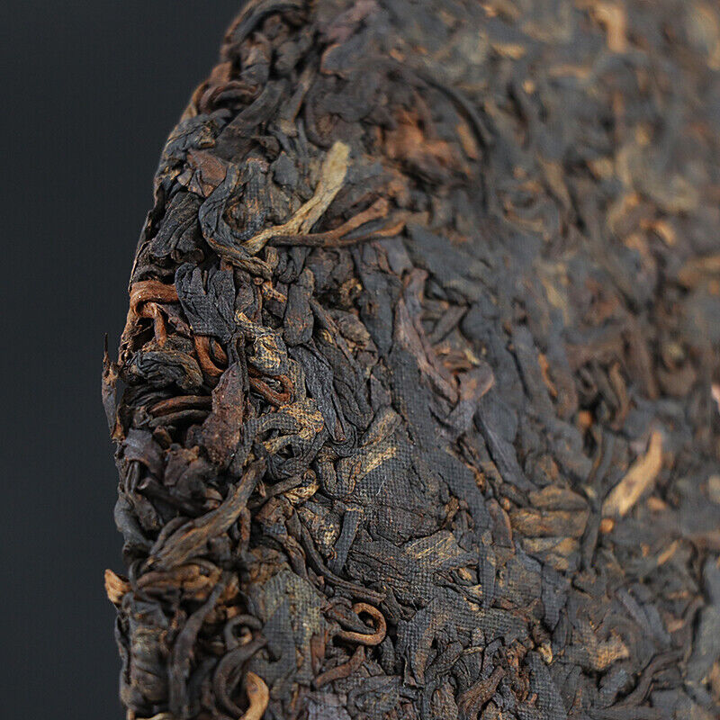 HelloYoung RUN YUAN CHANG Menghai Haoyun Ripe Pu-erh Tea Cooked Pu'er Tea Cake 357g
