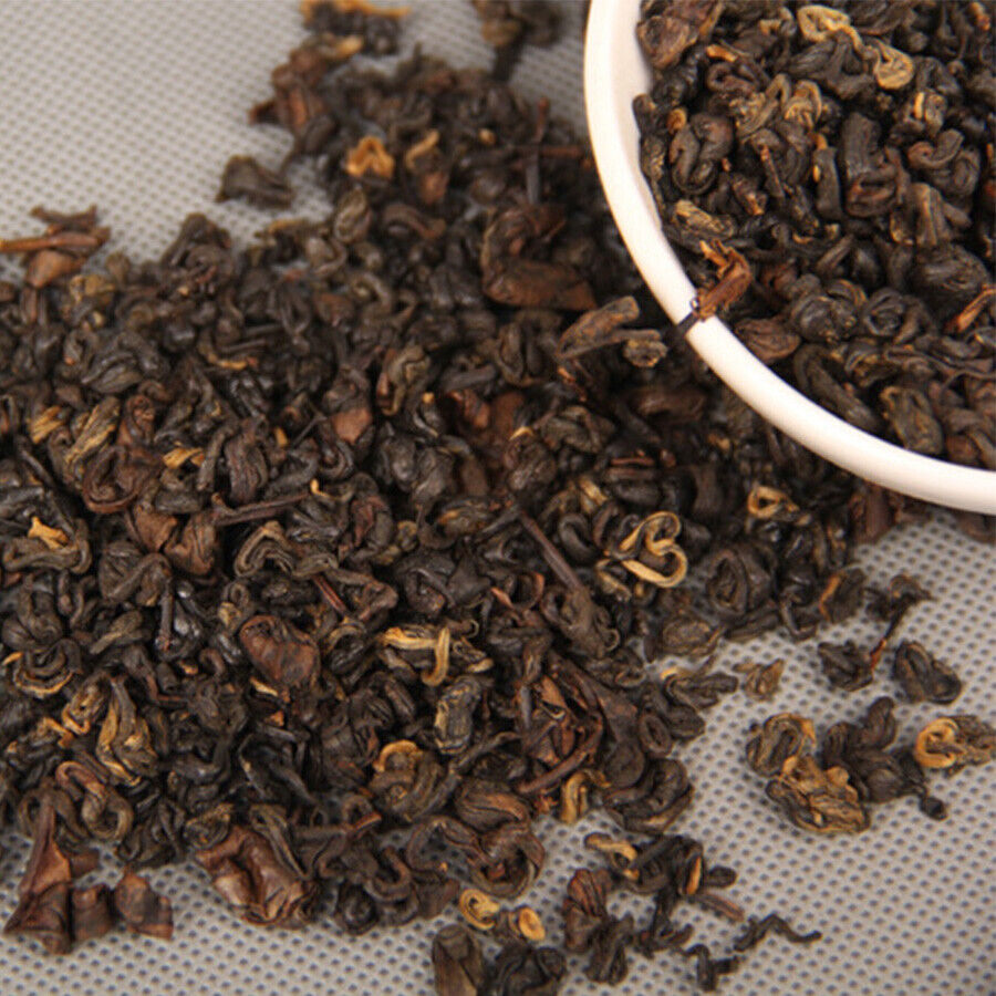 HelloYoung Dianhong Black Tea Feng Qing Hong Luo Black Tea Loose Leaf Yunnan