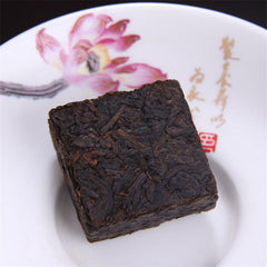 HelloYoung100g Puer tea health care pu er tea pu erh compressed pu'er brick organic