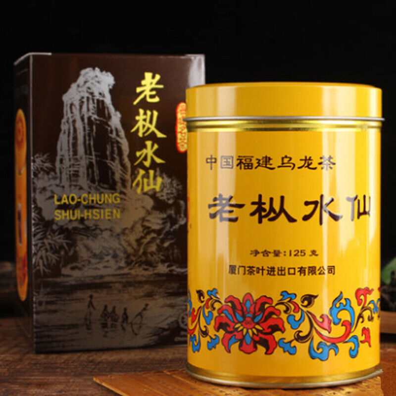 HelloYoung 125g Lao Cong Shui Xian Oolong Tea Fujian Wuyi High Quality Old Bush Rock Tea