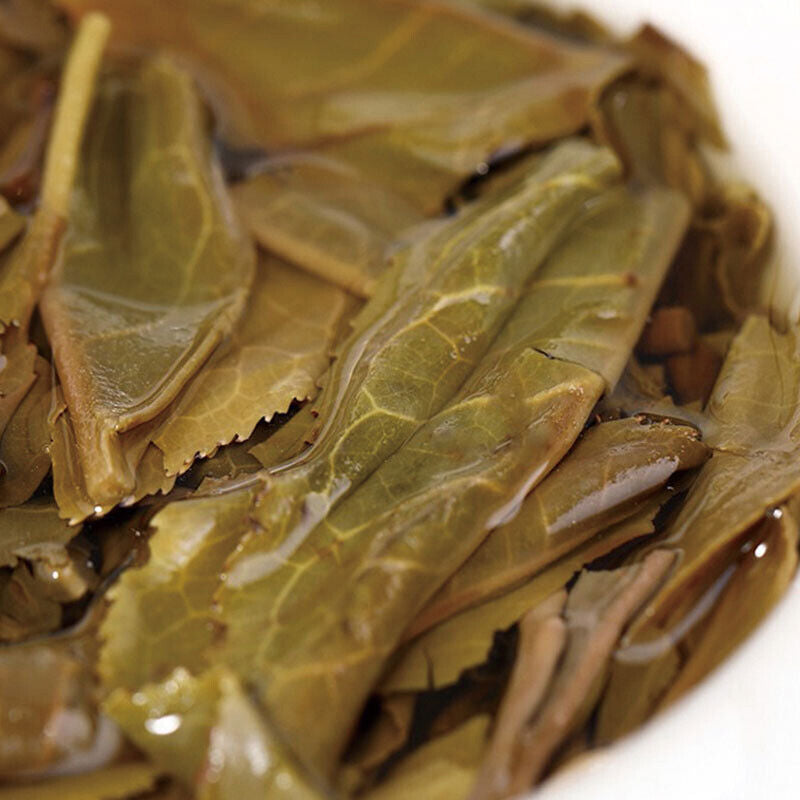 HelloYoung Cha Pu Er Tea 191 Yunnan Aged Puer Tea Lao Tong Zhi Haiwan Old Comrade 9948 357g